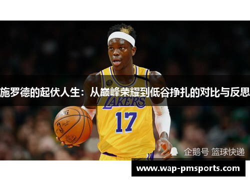 施罗德的起伏人生：从巅峰荣耀到低谷挣扎的对比与反思